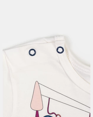 Pijama Feminino Infantil Manga Longa e Calça Pat