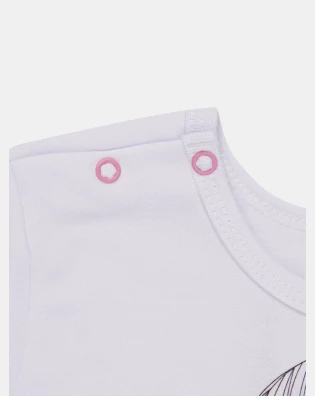 Conjunto de Pijama Feminino Infantil Manga Longa e Calça Pat