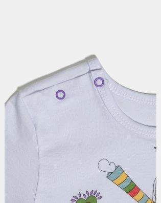 Pijama Feminino Baby Manga Curta e Short