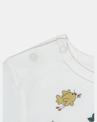 Pijama Feminino Baby Manga Longa e Calça