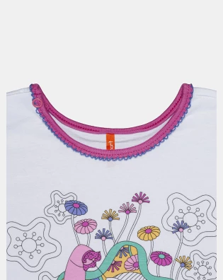 Pijama Feminino Baby Manga Longa e Calça