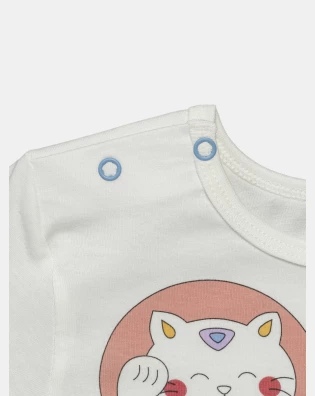 Pijama Feminino Baby Manga Curta e Short