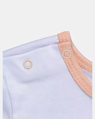 Pijama Feminino Baby Manga Curta e Calça