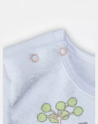 Pijama Feminino Baby Manga Longa e Calça Plush