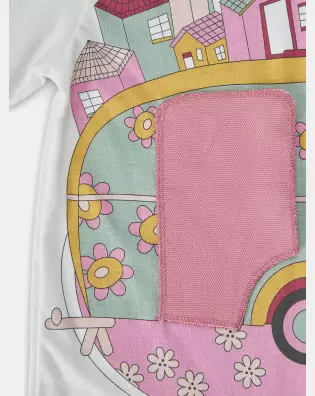 Pijama Feminino Baby Manga Longa e Calça