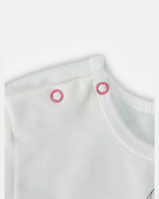 Pijama Feminino Baby Manga Longa e Calça Moletinho