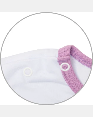 Camisola Feminino Baby Manga Curta