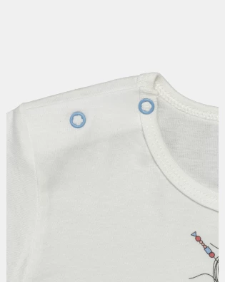 Camisão Feminino Baby Manga Curta