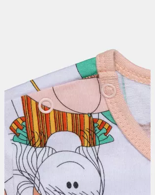 Camisão Feminino Baby Manga Curta