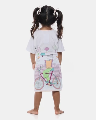 Roupão Manga Curta Sonhart Infantil Feminino