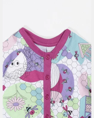 Macacão Feminino Baby Manga Longa