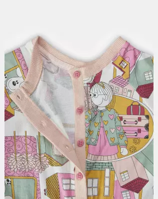 Macacão Feminino Baby Manga Longa