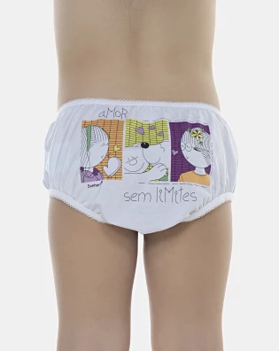Kit Calcinha Feminino Baby