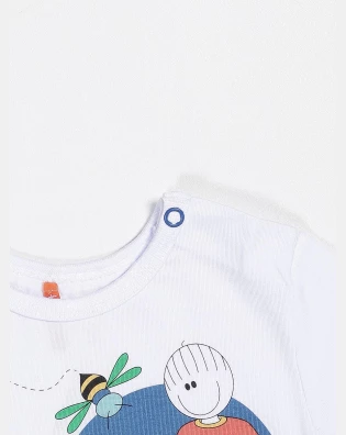 Pijama manga longa e calça