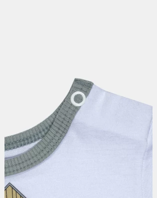 Pijama Masculino Bebe Manga Longa e Calça