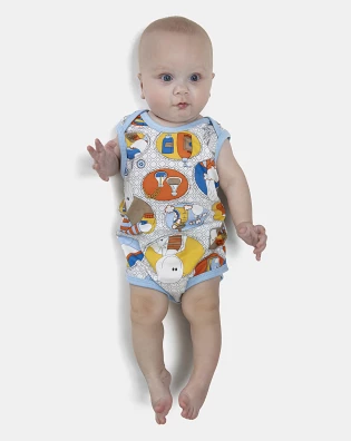 Kit Body Masculino Bebe Sem Mangas