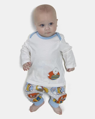 Kit Pagão Masculino Bebe Manga Longa