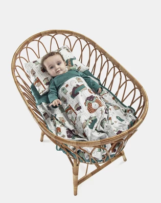 Manta Masculina Bebe Estampada