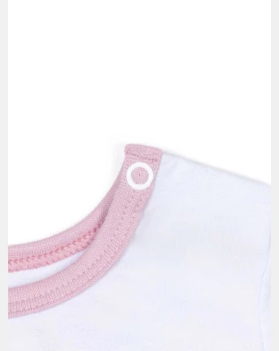 Pijama manga curta e calça