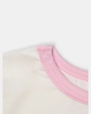 Pijama manga curta e calça 