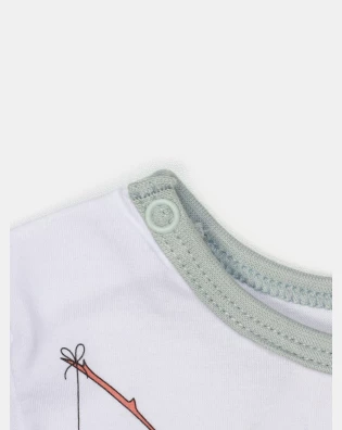 Pijama manga longa e calça