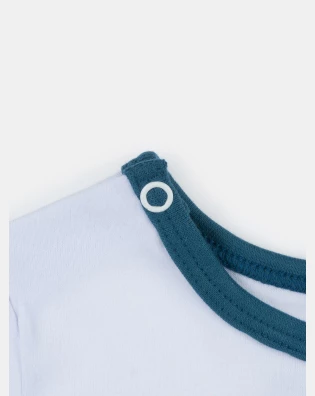 Pijama Bebê Menina manga longa e calça Estampada