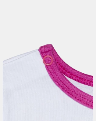 Pijama Feminino Bebê Manga Curta e Short