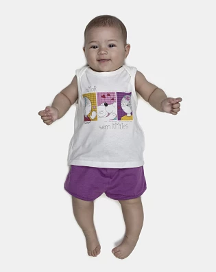 Kit Pagão Feminino Bebe Regata