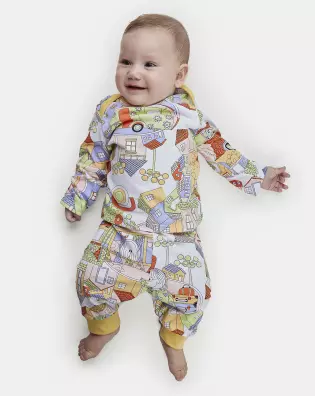 Kit Pagão Feminino Bebe Manga Longa