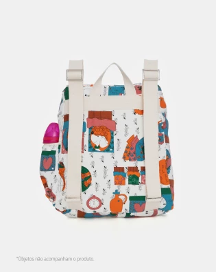 Mochila Sonhart Infantil Feminina Estampa Personagens
