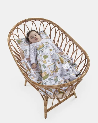 Manta Feminina Bebe Estampada