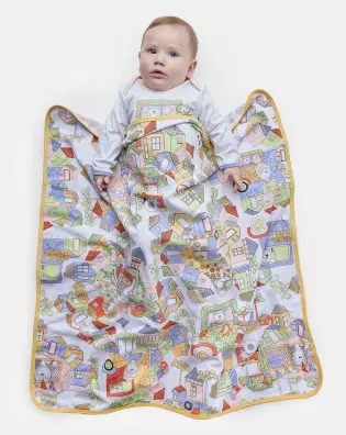 Manta Feminina Bebe Estampada