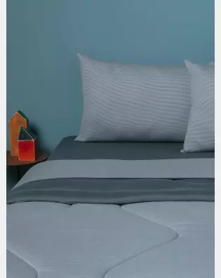 Edredom King Listrado