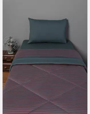 Jogo de Lençol Queen Listrado