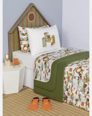 Jogo de Lençol Solteiro Masculino