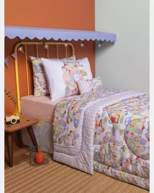 Jogo de Lençol Berço Feminino