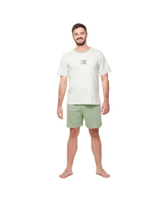 Conjunto Masculino Adulto Manga Curta e Short