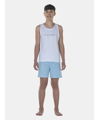 Pijama Masculino Adulto Regata e Short 
