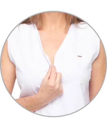 Conjunto Feminino Adulto Regata Aberta e Bermuda