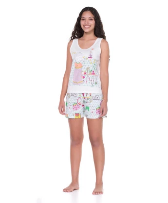 Conjunto Feminino Adulto Regata e Short