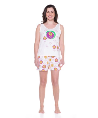 Conjunto Feminino Adulto Regata e Short