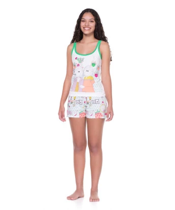 Conjunto Feminino Adulto Regata e Short