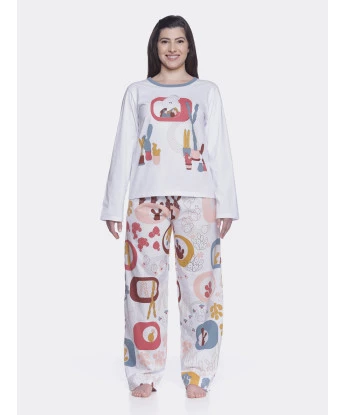 Conjunto Feminino Adulto Manga Longa e Calça