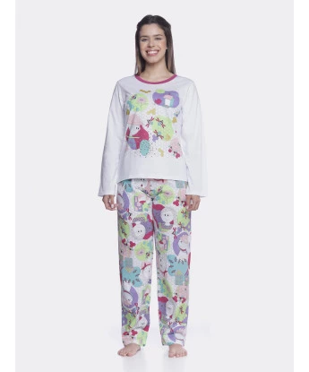 Conjunto Feminino Adulto Manga Longa e Calça