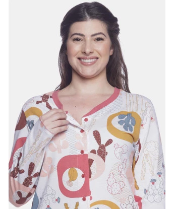Homewear manga longa e calça       