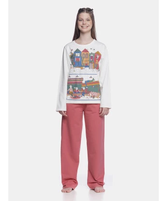 Conjunto Feminino Adulto Manga Longa e Calça