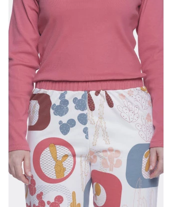 Conjunto Feminino Adulto Manga Longa e Calça Moletinho