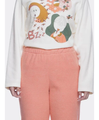 Conjunto Feminino Adulto Manga Longa e Calça Plush