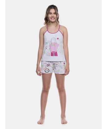 Pijama Alça e Short