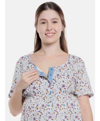 Comprar Pijama Homewear gestante manga curta e calça Floral 